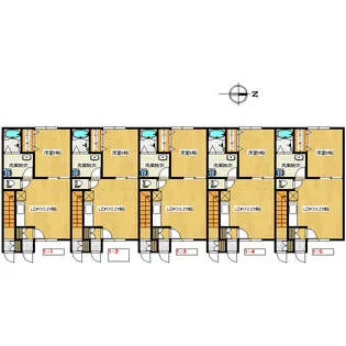 ジャルダン宝田 A棟【1階】の間取り