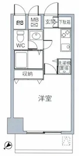 メゾン・ド・ヴィレ日本橋浜町【12階】の間取り