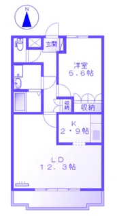 グランチェスタ【1階】の間取り
