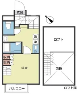 アイ・アム十条ウエストヒルズ【2階】の間取り
