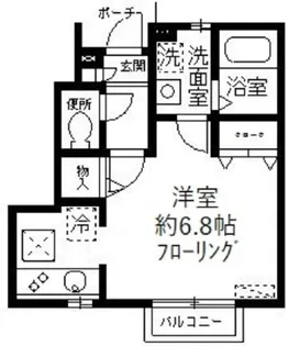 コンフォートK S【1階】の間取り