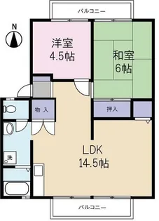 サンガーデン南町田C棟【1階】の間取り