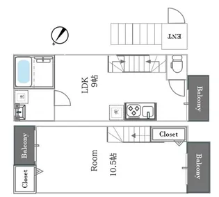 BESTRESIDENCE綾瀬の間取り