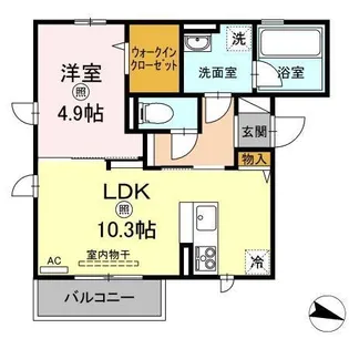 ベリーサの間取り