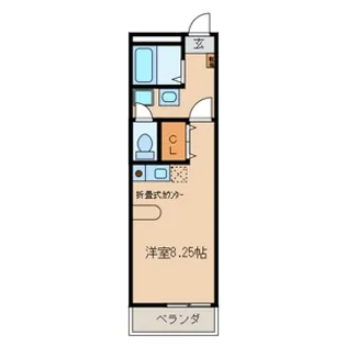 S Clail【2階】の間取り