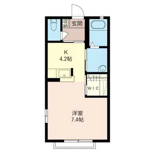 レジデンス・ルノアール【1階】の間取り