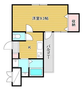 FK BLD【12階】の間取り