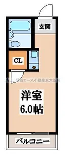 21ハイム【3階】の間取り