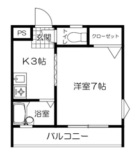 ネオセレス壱番館【2階】の間取り