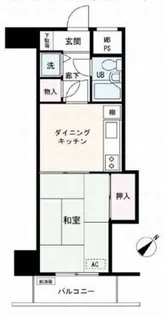 ライオンズマンション関内第3【6階】の間取り