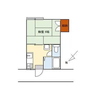シャレー信濃【2階】の間取り