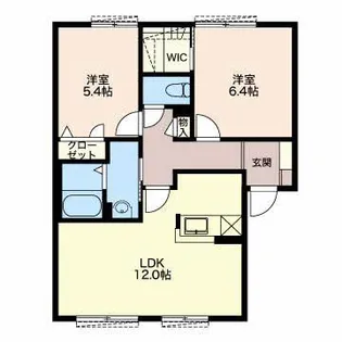 Home Like 野いちご【1階】の間取り