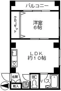 ITO MANSION【2階】の間取り