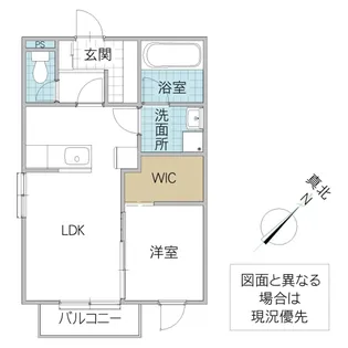 HIGASHI-AKATSUKA TERRACE【2階】の間取り