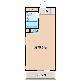 エースフラッツ【3階】の間取り