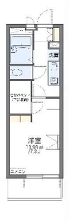 レオパレスサニータウンII【2階】の間取り