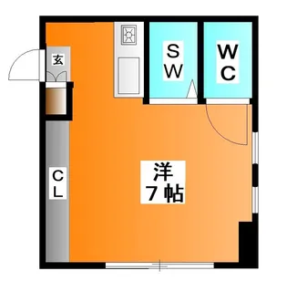 パークハイム【1階】の間取り