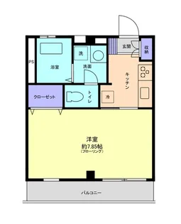 ルーエンハイム【3階】の間取り