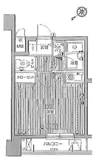 ガラステージ目白台【3階】の間取り