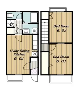 NEO GRASS【2階】の間取り