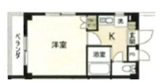 クロノス江戸川【1階】の間取り