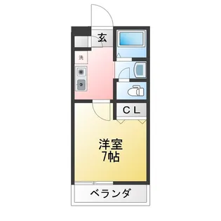 ホームワン別名【1階】の間取り