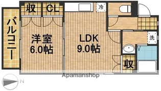サープラスフミナ【1階】の間取り