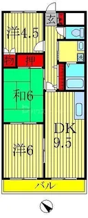 MAISON COMFORCE【2階】の間取り