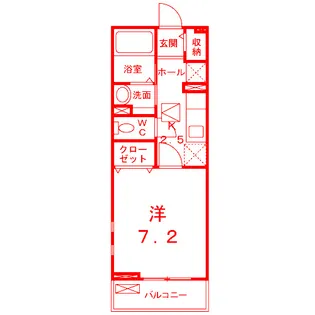 ラウレア【1階】の間取り