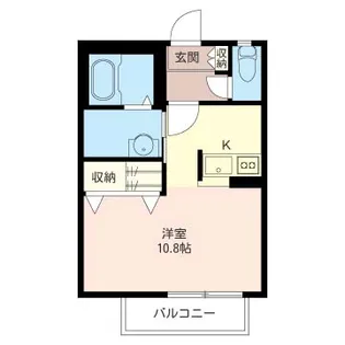 メゾンエクセル中町【2階】の間取り