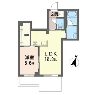 リラフォート【1階】の間取り