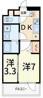 RELUXIA TOKYO EASTII【2階】の間取り