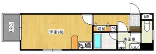 ロマネスク通町第2【7階】の間取り
