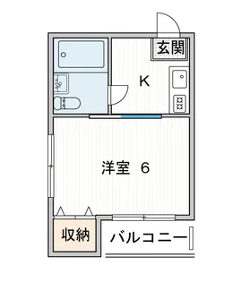 ウィルコート【2階】の間取り