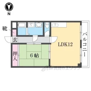 エンゼルコ宮前【3階】の間取り