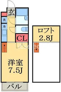 キャスル本郷【2階】の間取り