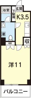 セルリアン・リヴ【4階】の間取り