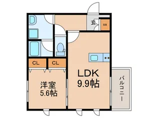 Tranquillite【1階】の間取り