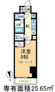ラフィスタ王子神谷【2階】の間取り