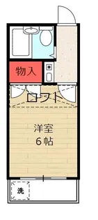 レオパレス吉川第6【1階】の間取り