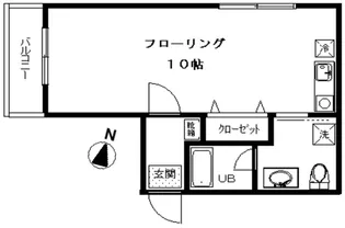 LINMIII【2階】の間取り