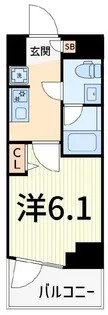 SHOKEN Residenceお花茶屋【8階】の間取り