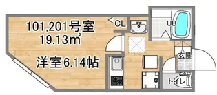 アグレット東武練馬【2階】の間取り