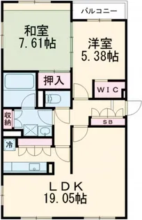 マコラパレ世田谷【3階】の間取り