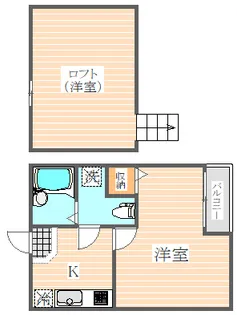 ポラリスCozy博多駅【2階】の間取り