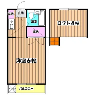 S・A・C西八王子【2階】の間取り