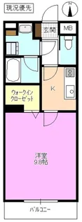 アライブV【1階】の間取り