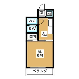 第8頼長ビル【5階】の間取り