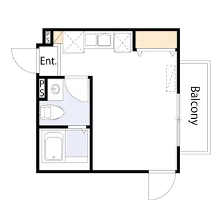 FIRST HILLS【2階】の間取り