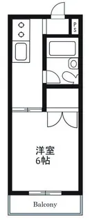 アスカハイム【1階】の間取り